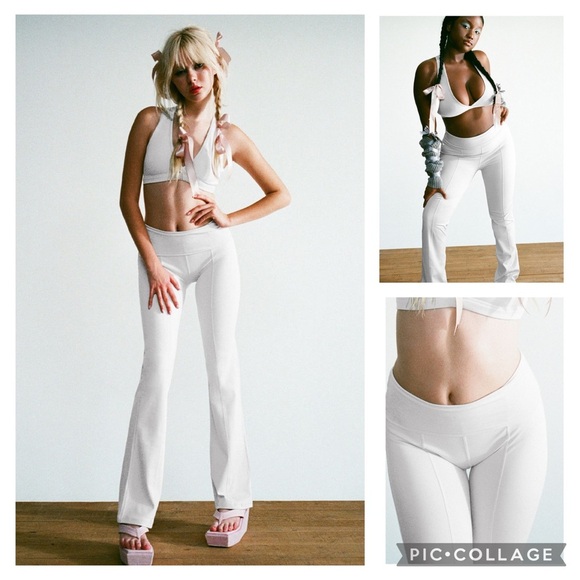 Frankies Bikinis Active Zippy High Waist Flare Legging Women’s size small - Picture 1 of 12